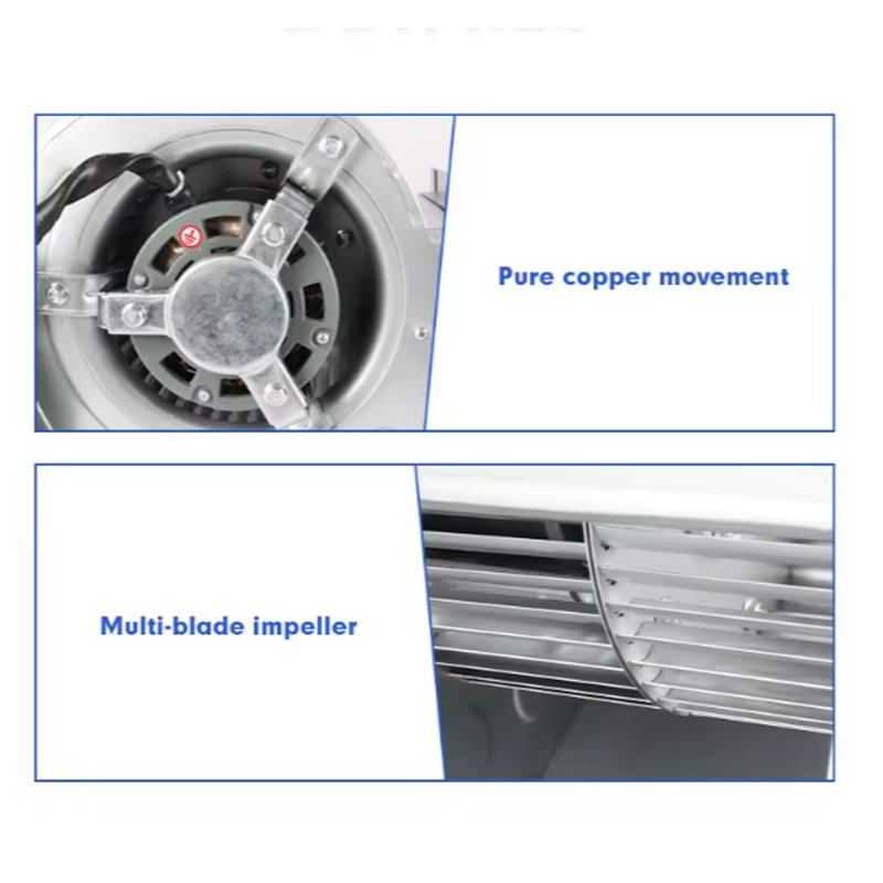 230V 160mm střídavý motor s externím rotorem Miniaturní odstředivé ventilátory